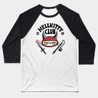 Hell Kitty Club Baseball T-Shirt